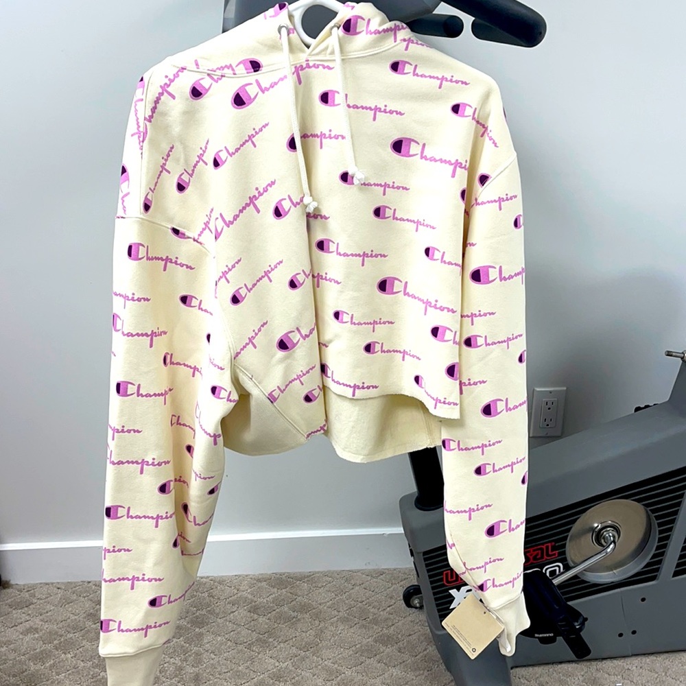 Cropped Champion Hoodie